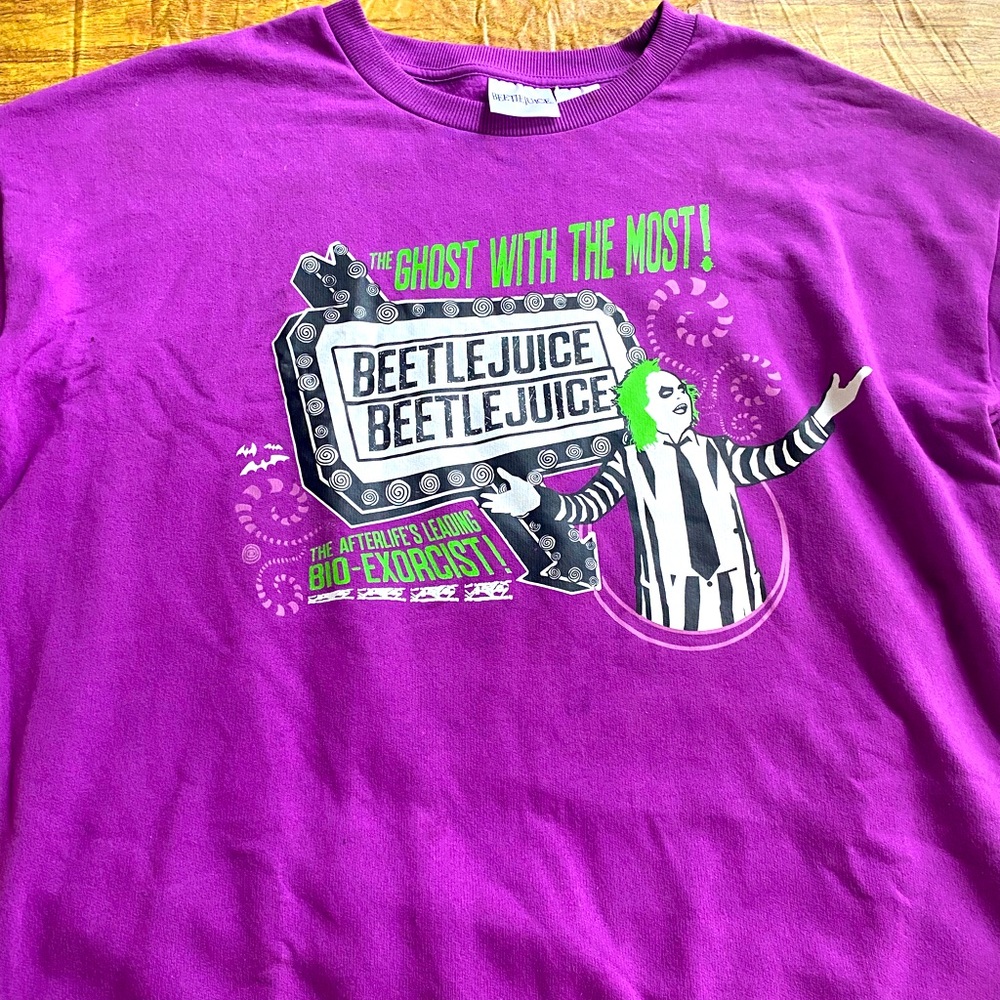Beetle Juice Crew Neck Sweater